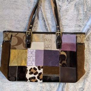 Coach tote purse